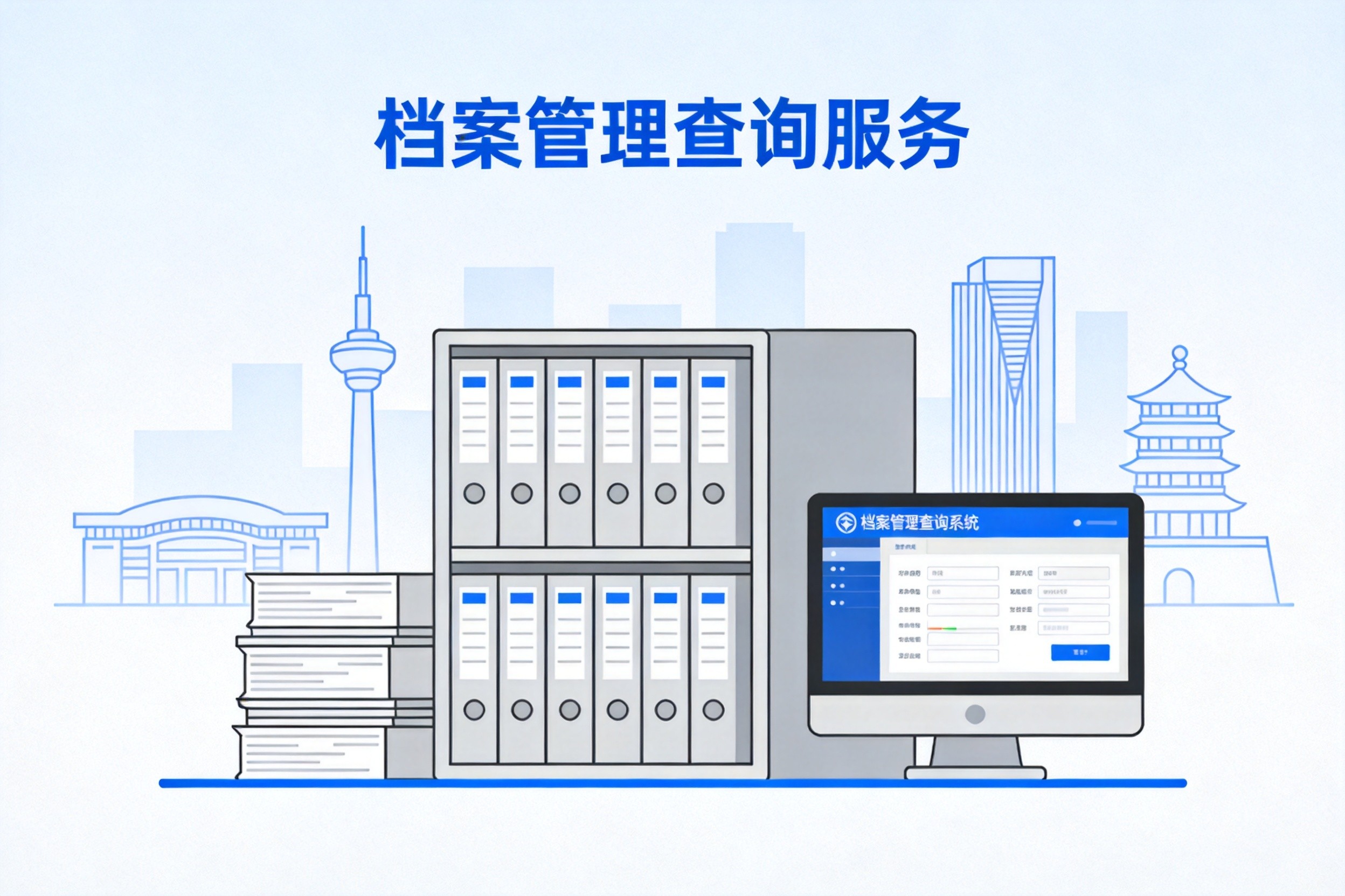 德州市档案查询服务